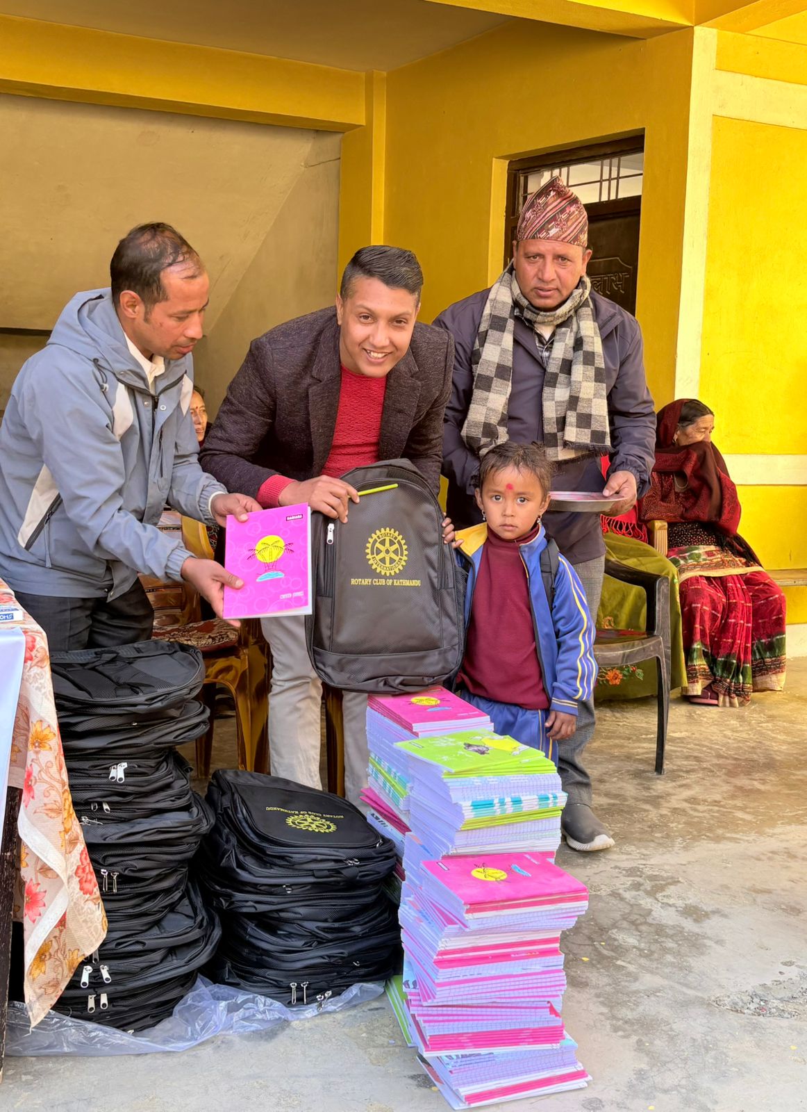 Project Jhola at Salyan Sukhaura Secondary School